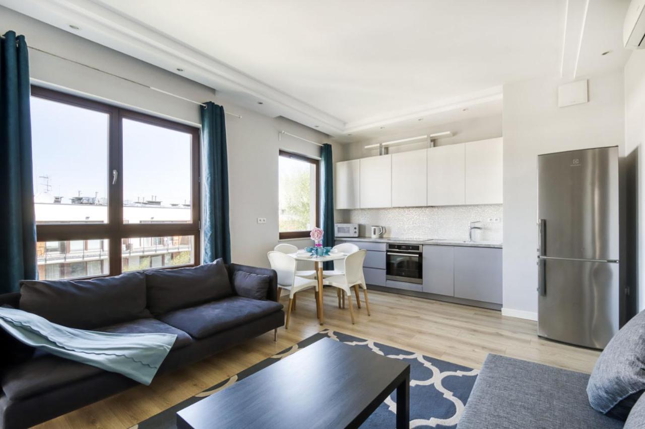 Mg Apartments Gieldowa Varšava Exteriér fotografie